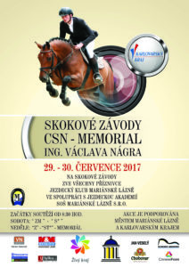 29.7.2017 – 30.7.2017 – Memoriál Ing. Václava Nágra (Z -ST**)